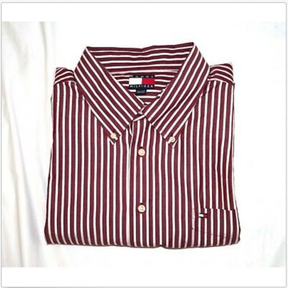 Tommy Hilfiger Short Sleeve Button Down Shirt - Picture 4 of 5